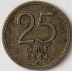 Monnaie Suède WW2 : 25 öre 1944 G - Argent, Enlèvement ou Envoi, Autres pays, Monnaie en vrac, Argent