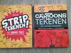 Leren strips tekenen - 2 uitgebreide handboeken, Boeken, Ophalen of Verzenden, Zo goed als nieuw