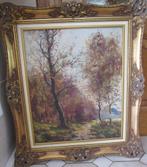 schilderij 'herfst in het bos' Jean Jaques  Foulon 1923-1980, Ophalen