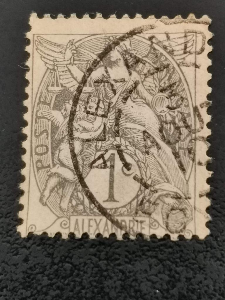 Alexandrie 1902, Ophalen of Verzenden, Egypte, Gestempeld