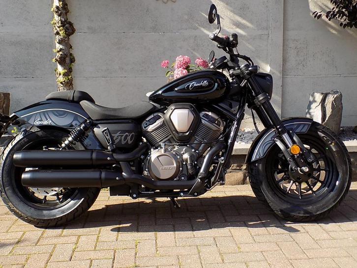 Nieuw model chopper Benda 500 cc v twin black 6390€ !!, Motoren, Motoren | Overige merken, Bedrijf, Chopper, 12 t/m 35 kW, 2 cilinders