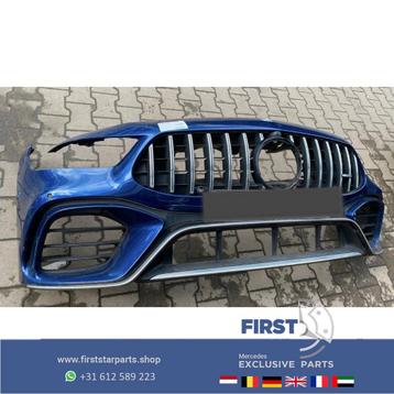 X290 W290 GT63 4 DOORS COUPÉ GT63S AMG VOORBUMPER BLAUW COMP beschikbaar voor biedingen