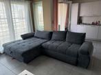 Canapé d'angle gris, Huis en Inrichting, Zetels | Zetels, Ophalen, Gebruikt, Hoekbank, 300 cm of meer