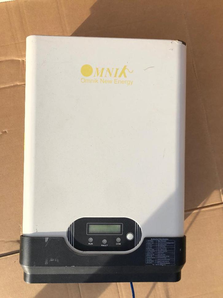 Omniksol 3k tl PV converter 1 ingang defect, Doe-het-zelf en Bouw, Zonnepanelen en Toebehoren, Gebruikt, Overige typen, Ophalen