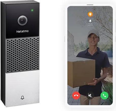 Netatmo/legrand deurbel Wifi, Huis en Inrichting, Deurbellen, Zo goed als nieuw, Ophalen