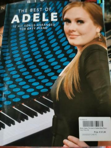 Adele the best of, 13 nummers bladmuziek  beschikbaar voor biedingen