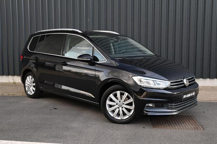 Vw Touran highline 1.8TSI DSG, Zetelverw, Carplay, ACC, Trek, Auto's, Volkswagen, Bedrijf, Te koop, Touran, ABS, Adaptieve lichten