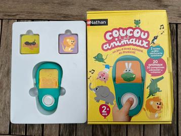 Coucou les animaux +2ans jeu d’eveil sonore et musical Natha beschikbaar voor biedingen