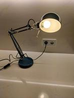 Ikea Forså bureaulamp - blauw, Huis en Inrichting, Lampen | Tafellampen, Ophalen of Verzenden, Zo goed als nieuw, Metaal