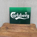 Metalen bord CARLSBERG, Verzamelen, Merken en Reclamevoorwerpen, Ophalen of Verzenden, Zo goed als nieuw, Reclamebord