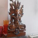 Birmese houten Boeddha., Ophalen