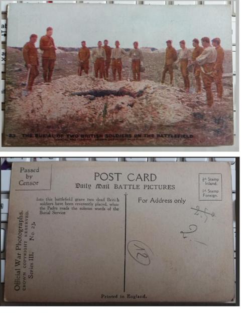Lot 10 anciennes cartes postales "militaria" + 2 catalogues, Verzamelen, Postkaarten | Themakaarten, Ophalen