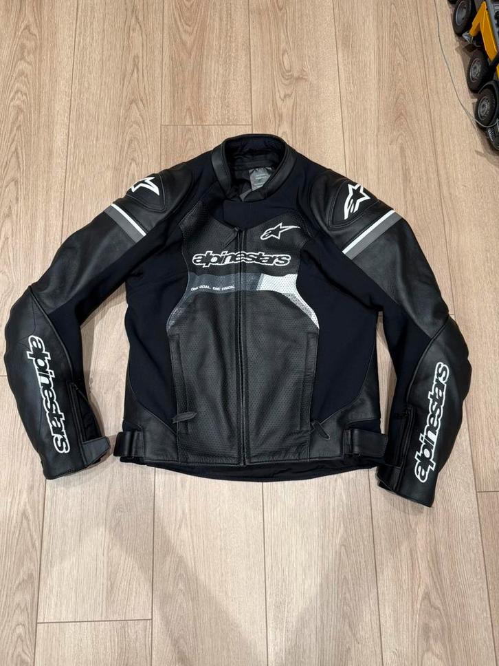 Alpinastars GP force airflow jacket black maat 50, Motoren, Kleding | Motorkleding, Jas | leer, Heren, Nieuw zonder kaartje, Ophalen