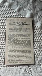 Bp Gerard Van Heygen gb rupelmonde overleden beschieting 43, Verzenden, Bidprentje