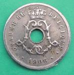 1906 5 centimes FR, Postzegels en Munten, Munten | België, Verzenden, Metaal, Losse munt