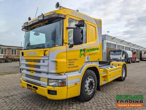 Scania P114-340 LA 4x2 CP19 Euro3 Manual - Side Skirts - Too, Auto's, Vrachtwagens, ABS, Cruise Control, Scania, Diesel, Handgeschakeld