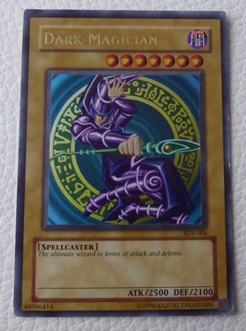 Yu-Gi-Oh! gebruikte kaart - Dark Magician - SDY006 - 1996 beschikbaar voor biedingen