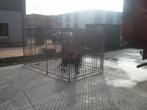 Hondenkennel hondenren 2mx3.5m, Dieren en Toebehoren, Ophalen, Hondenkennel, 100 cm of meer, 110 cm of meer