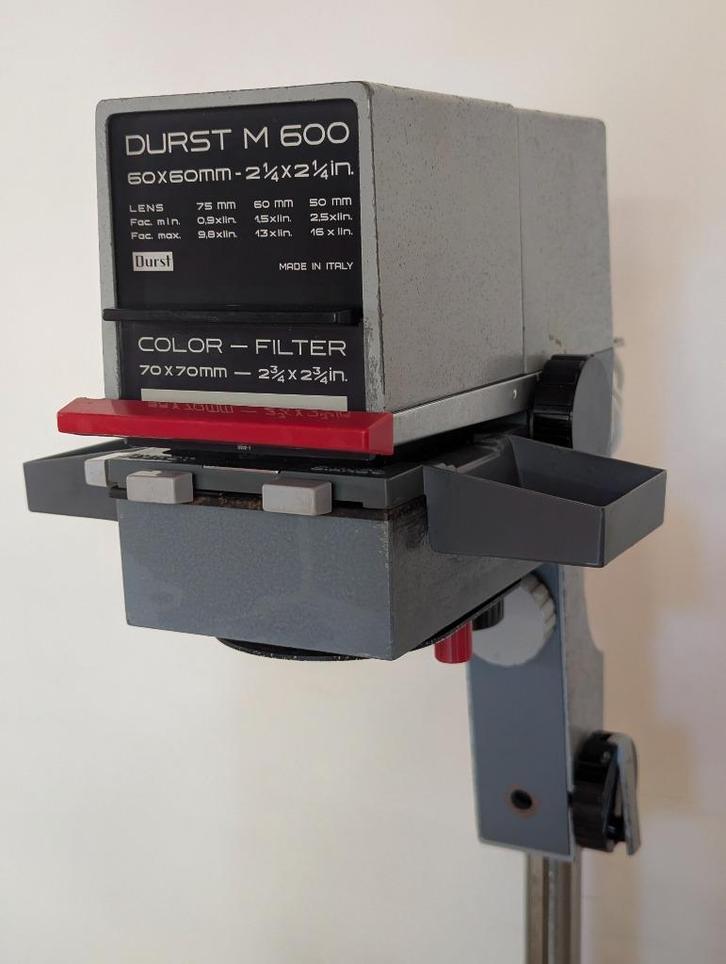DURST M600 vergrootglas (met compleet lab), Audio, Tv en Foto, Foto | Doka Apparatuur, Gebruikt, Complete dokaset, Ophalen