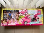 Barbie Limo Fashionista Giftset met 4 poppen, Kinderen en Baby's, Speelgoed | Poppen, Nieuw, Ophalen, Barbie