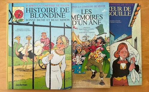 Anciennes BD…. D’après la Comtesse de Ségur, Livres, BD