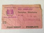 Ticket Anderlecht - Standard 22/4/89, Tickets en Kaartjes, Sport | Voetbal