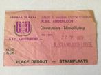 Billet Anderlecht - Standard 22/4/89, Tickets & Billets