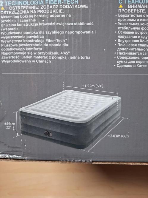 Te koop NIEUWE luxe luchtmatras, met ingeb pomp INTEX, Huis en Inrichting, Slaapkamer | Beddengoed, Ophalen