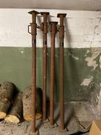 4x stalen uitschuifbare stutten, Ophalen, Gebruikt