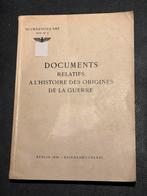 documents relatifs a l’histoire des origines de la guerre, Ophalen