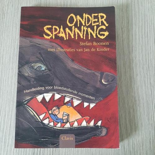 Onder spanning - Stefan Boonen, Boeken, Kinderboeken | Jeugd | 10 tot 12 jaar, Fictie, Ophalen of Verzenden