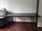 Zwarte bureau/ eettafel, Huis en Inrichting, Ophalen, Gebruikt, Bureau