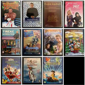 Diverse dvd’s Disney , Najib Amhali , Tineke Schouten ,kerst disponible aux enchères