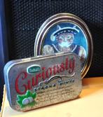 deux boites en metal publicitaire, Collections, Boîte en métal, Enlèvement ou Envoi, Utilisé, Autre