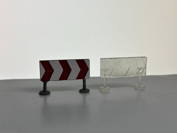Panneau de signalisation directionnel signal routier résine, Hobby & Loisirs créatifs, Voitures miniatures | 1:43, Comme neuf