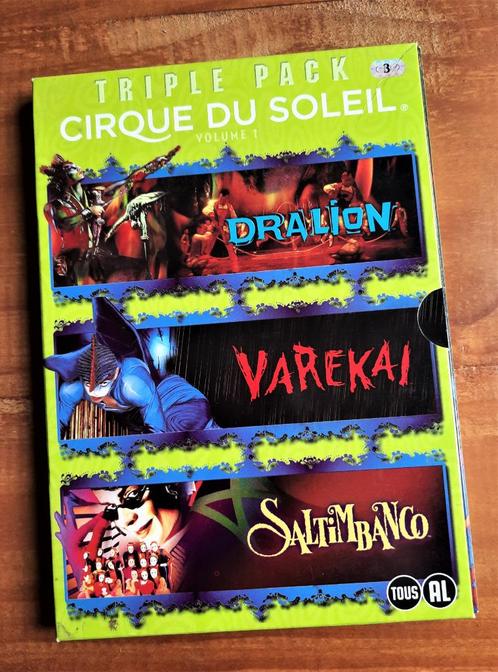 Cirque Du Soleil Triple Pack, CD & DVD, DVD | Autres DVD, Utilisé, Enlèvement ou Envoi