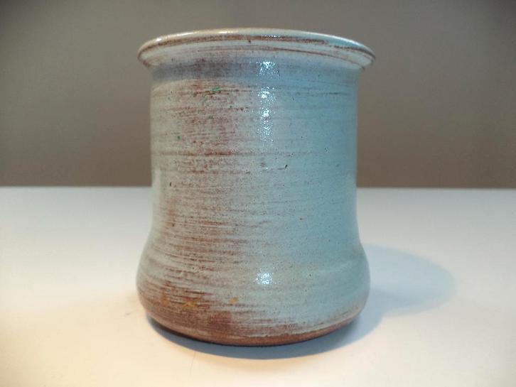 Vtg DOUR Claire LAMBERT vase en céramique signé, porte-stylo, Antiquités & Art, Antiquités | Céramique & Poterie, Enlèvement ou Envoi