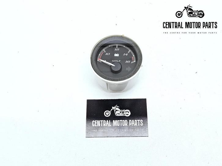 Zwarte Volt Meter Touring-Trike 2014-up, Motoren, Onderdelen | Harley-Davidson, Gebruikt, Ophalen of Verzenden