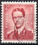 Belgie 1953 - Yvert/OBP 925 - Koning Boudewijn met bril (ST), Gestempeld, Koninklijk huis, Verzenden, Gestempeld