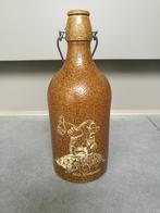 Bouteille en céramique avec bouchon ("Mols kruikenbier"), Antiquités & Art, Enlèvement ou Envoi
