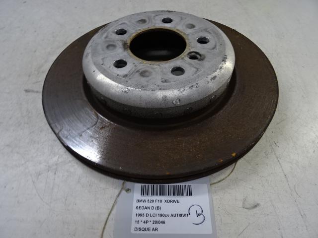REMSCHIJF ACHTER BMW 5 serie (F10) (01-2009/10-2016), Auto-onderdelen, Remmen en Aandrijving, BMW, Gebruikt