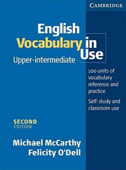 boek: English vocabulary in use - second edition, Boeken, Studieboeken en Cursussen, Gelezen, Hogeschool, Verzenden