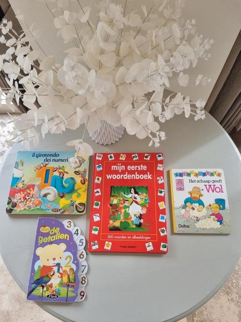 Set van 4 educatieve boeken voor kinderen, Kinderen en Baby's, Speelgoed | Educatief en Creatief, Zo goed als nieuw, Taal en Lezen