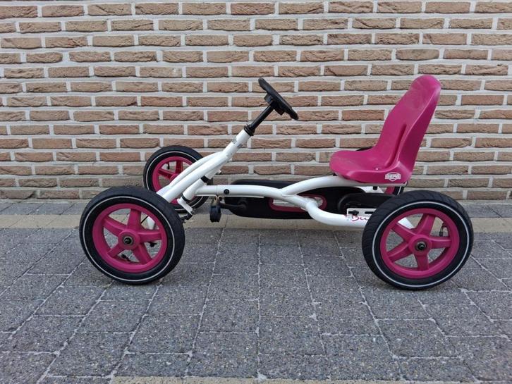 Berg gocart skelter Type Buddy White Nieuwstaat, Kinderen en Baby's, Speelgoed | Buiten | Skelters, Zo goed als nieuw, Berg, Vrijloopautomaat