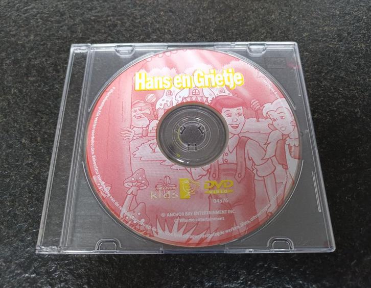 Hans en Grietje, Cd's en Dvd's, Dvd's | Tekenfilms en Animatie, Zo goed als nieuw, Tekenfilm, Alle leeftijden, Verzenden
