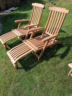 tuinstoelen ligzetels, Tuin en Terras, Ophalen, Nieuw, Teakhout