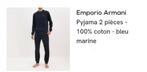 Pyjama Emporio Armani, taille L  nouveau, Enlèvement, Neuf
