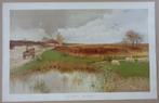 FERNAND TOUSSAINT / CAMPINE - KEMPEN / CHROMOLITHO 70x109cm, Ophalen of Verzenden