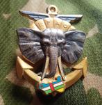 Badge voor operationele bijstand van Frankrijk in Centraal-A, Ophalen of Verzenden, Landmacht, Embleem of Badge