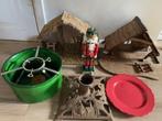Kerstdecoratie oa allerlei kerststal servies, Ophalen of Verzenden